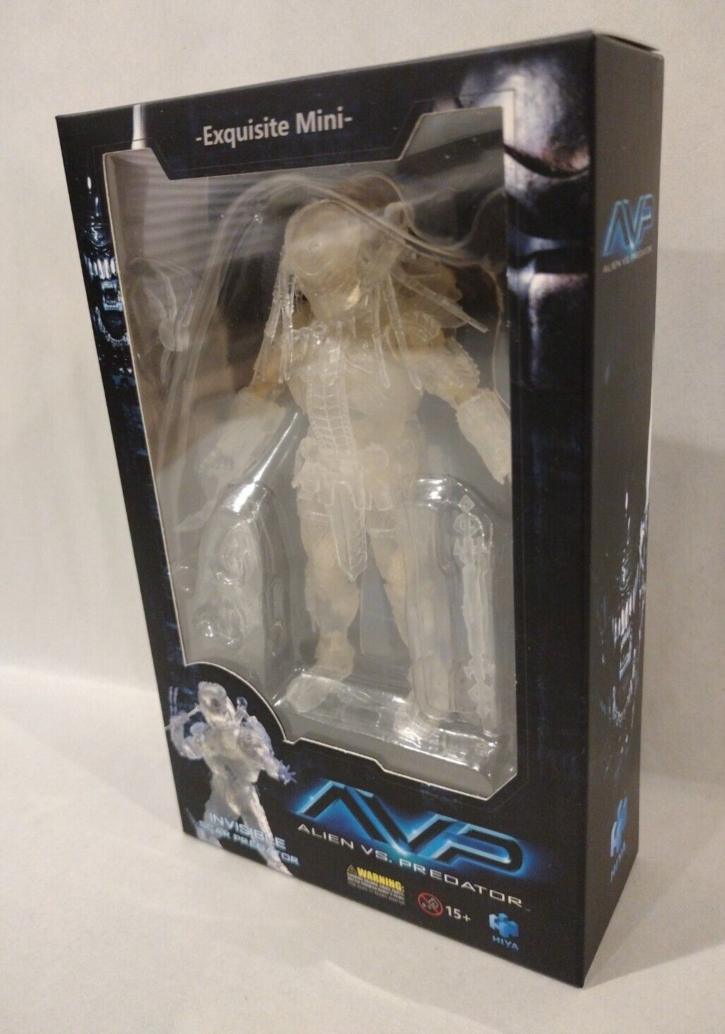 Alien vs Predator AVP Invisible Scar 1:18 Scale 4in Acton Figure HIYA Toys New