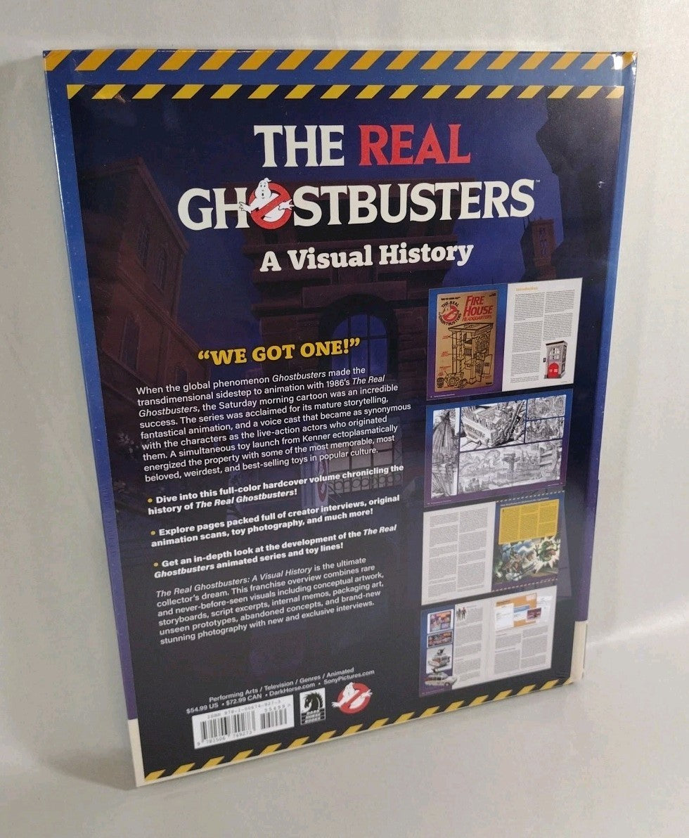 Real Ghostbusters A Visual History (2025) Dark Horse HC New Sealed