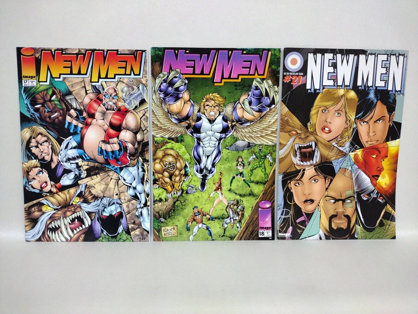 New Men (1994) Image 19 Comic Lot #1 2 3 5 6 7 8 9 11 12 13 14 15 16 17 18 21 23