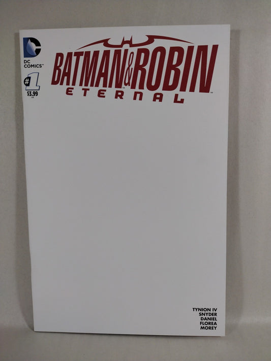 Batman & Robin Eternal #1 (2015) DC Comic Blank Sketch Cover Variant New NM