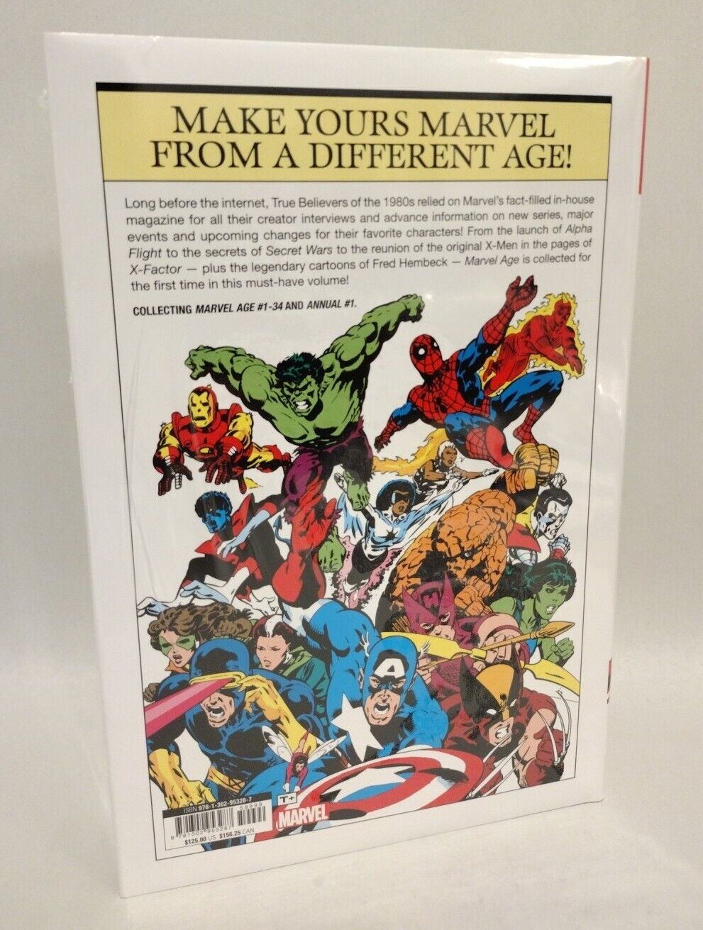 MARVEL AGE OMNIBUS Vol 1 (2023) Hardcover New Sealed Richard Howell DM Variant