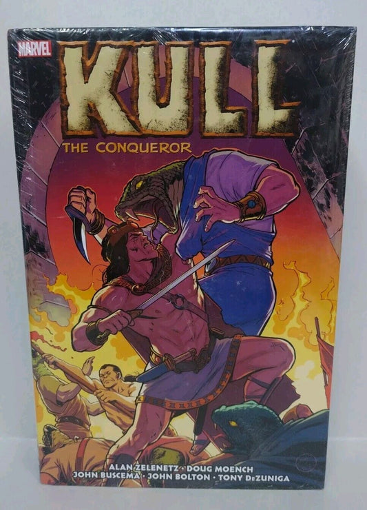 KULL THE CONQUEROR: THE ORIGINAL MARVEL YEARS OMNIBUS HC John Buscema New Sealed