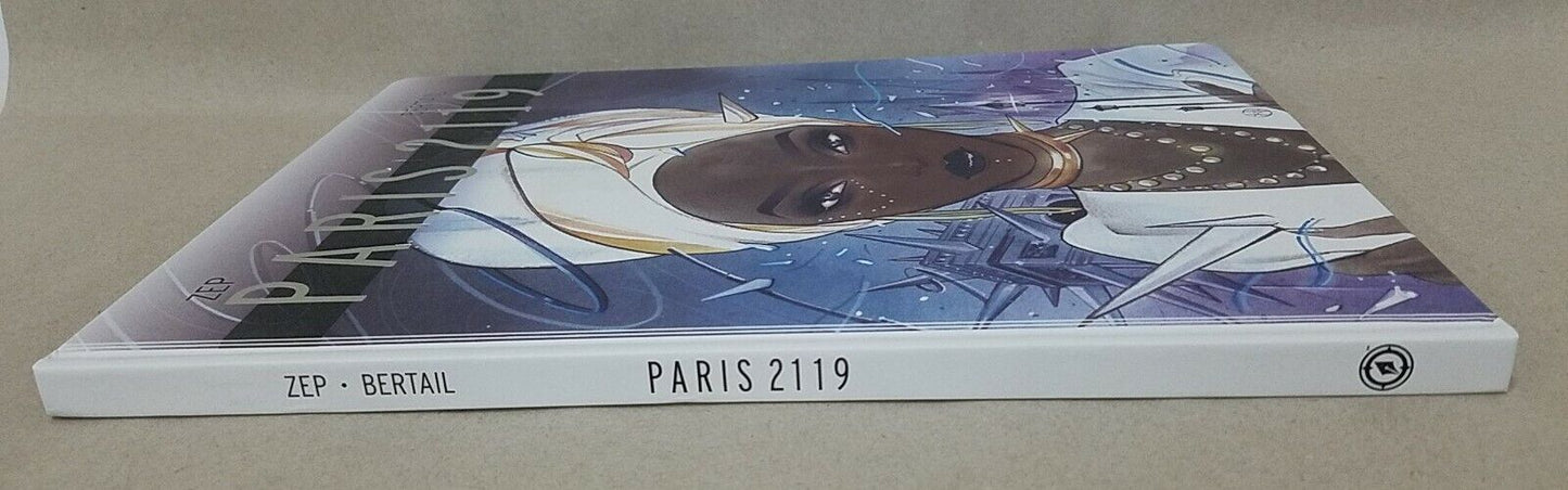 Paris 2119 (2019) HC Peach Momoko Variant Magnetic Press New w Signed Plate