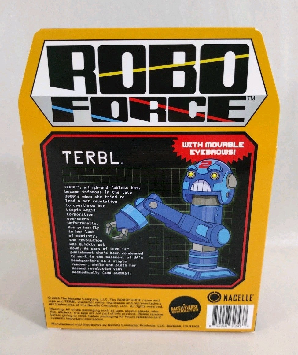 ROBO FORCE (2025) ONI PRESS INCENTIVE EXCLUSIVE NACELLE ACTION FIGURE NEW NIB