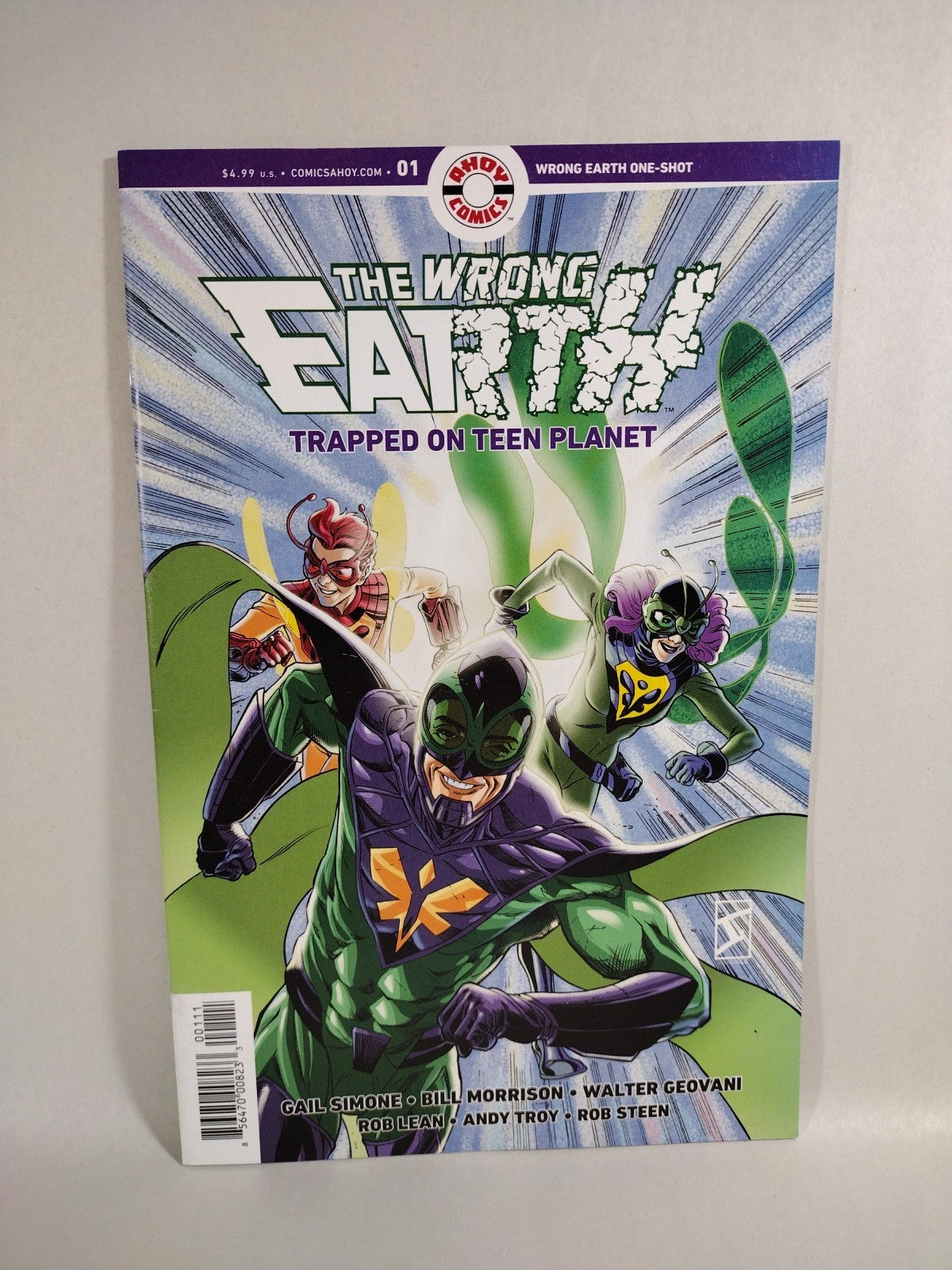 Wrong Earth Day And Night (2021) Ahoy Comic Lot #2-6 + Trapped On Teen Planet NM