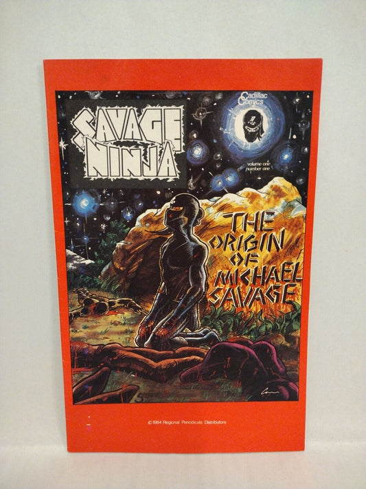 Savage Ninja (1984) Cadillac Comic Origin Of Michael Savage Power Comic