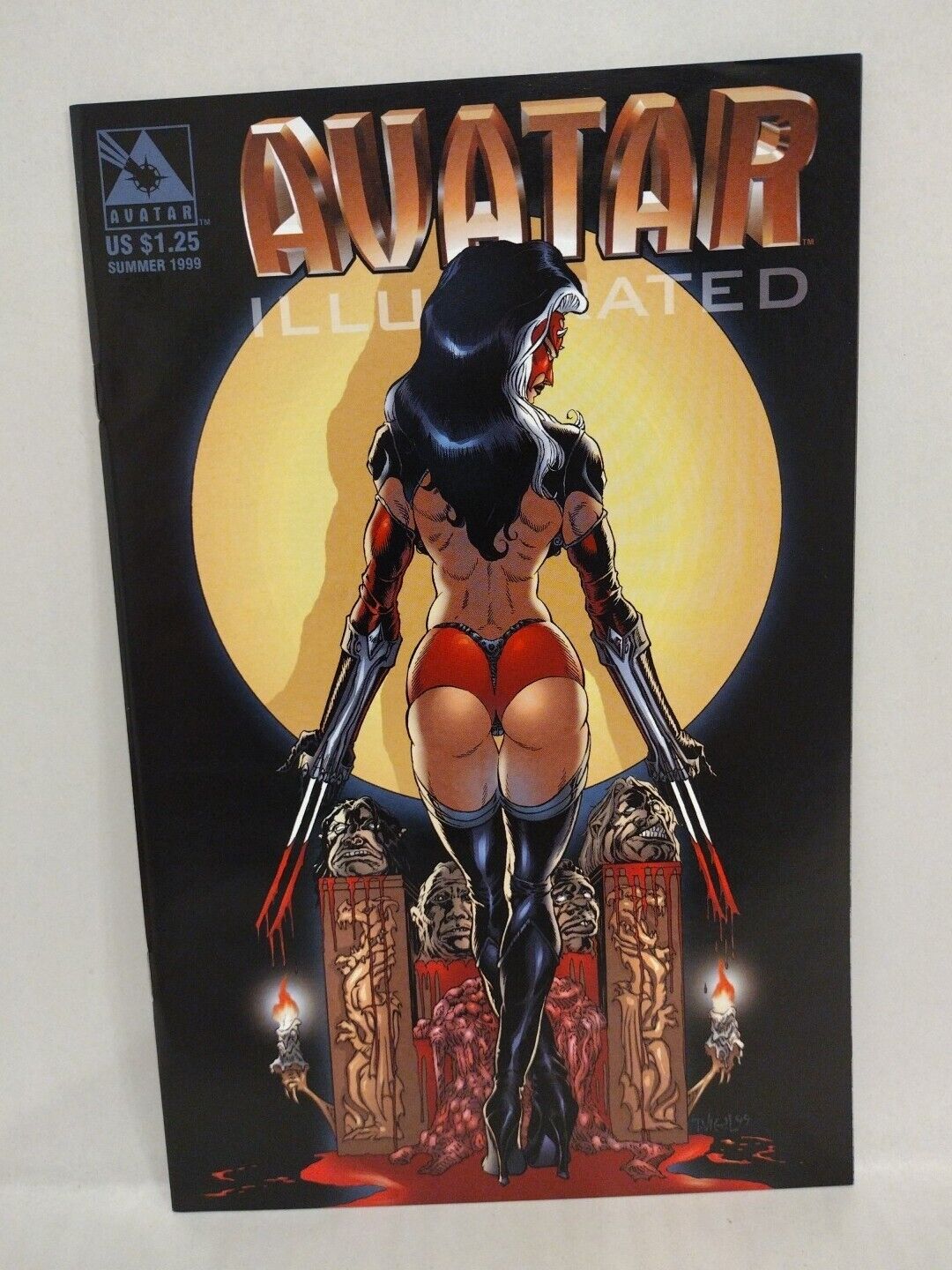 Avatar Illustrated (1999) Avatar Press Comic Preview Tim Vigil Cover Art