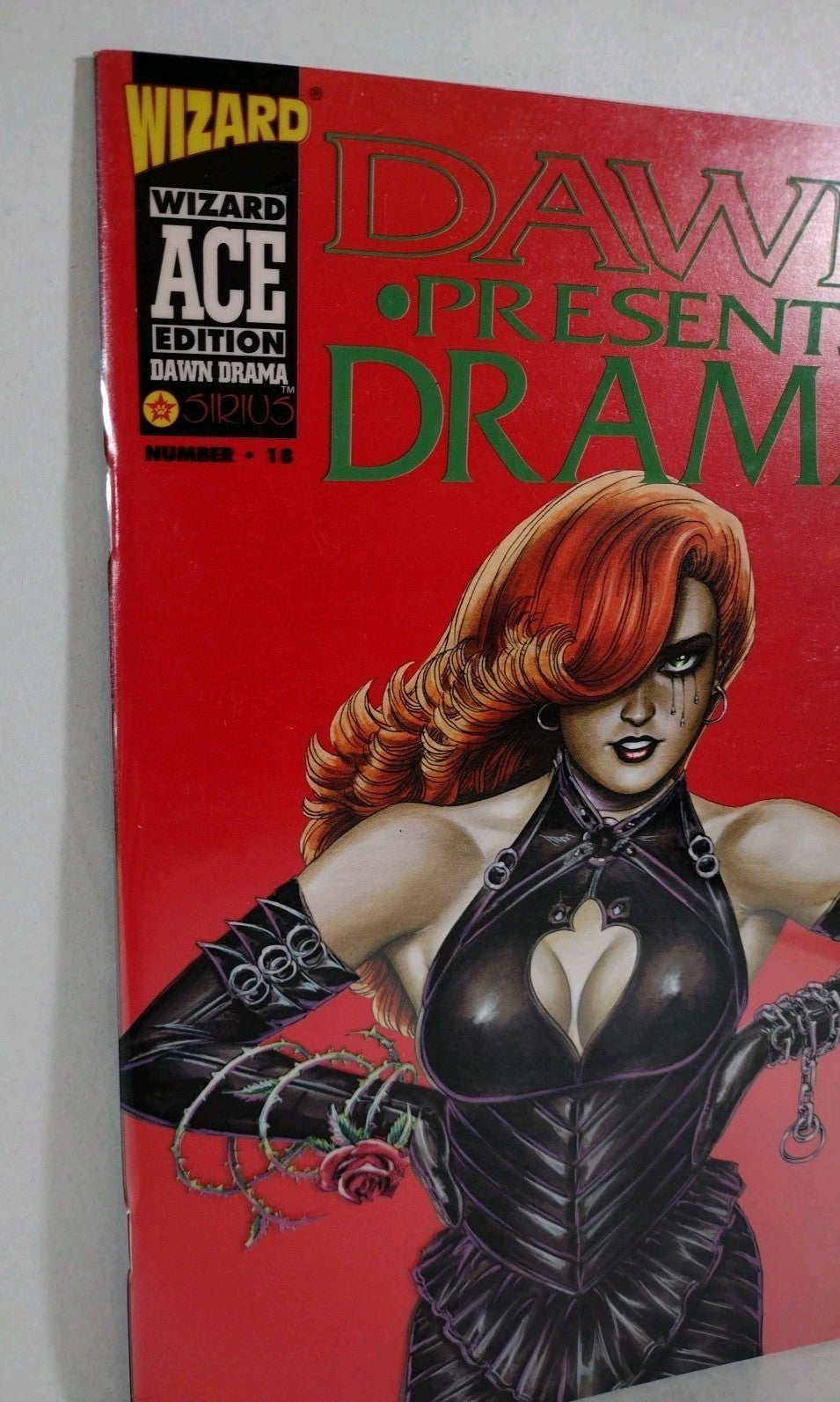 Dawn Presents Drama (1994) Sirius Comic Wizard Ace Edition #18 Acetate Cover VF