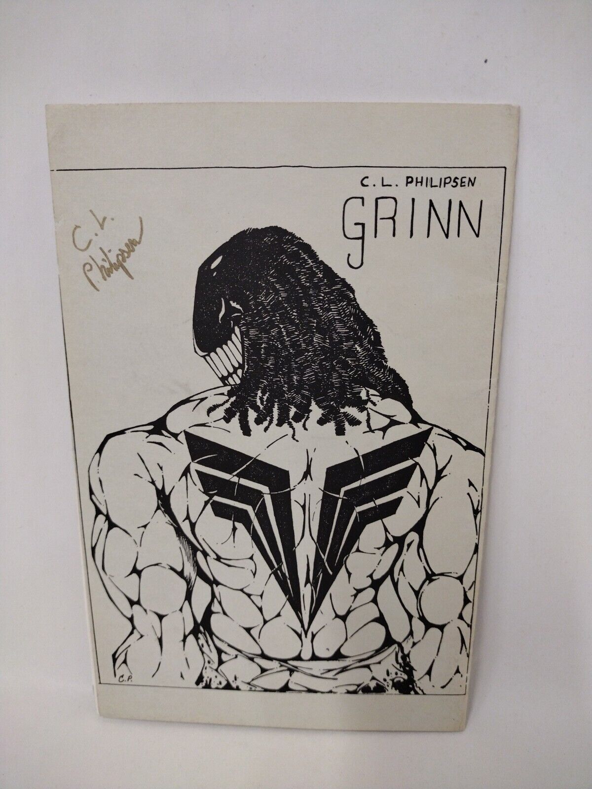 Transient / Grinn 1993 Ashcan Comic Preview # d 1/50 Signed w Sketches JW Jewett