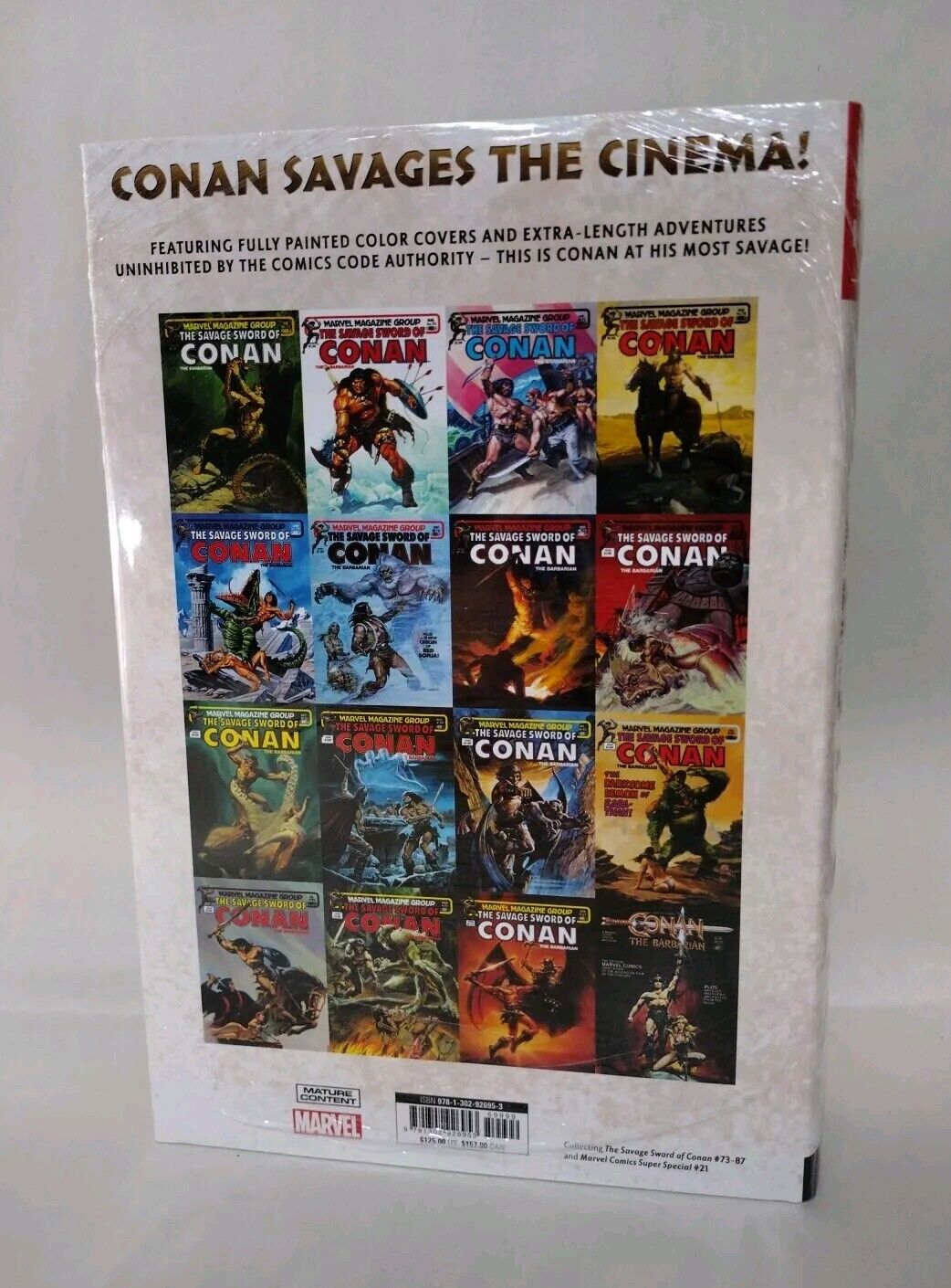 Savage Sword Of Conan Marvel Years Omnibus Vol 6 HC Jusko DM Variant New Sealed