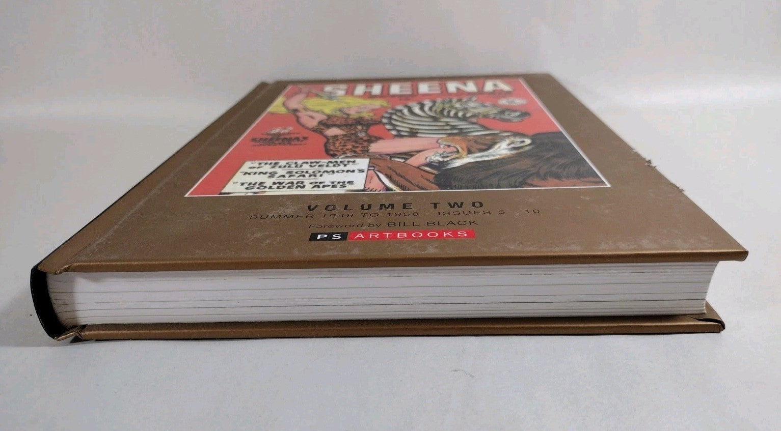 SHEENA JUNGLE QUEEN Vol 2 (2014) PSArtbooks HC Golden Age Comic Rep #5-10 GD HC