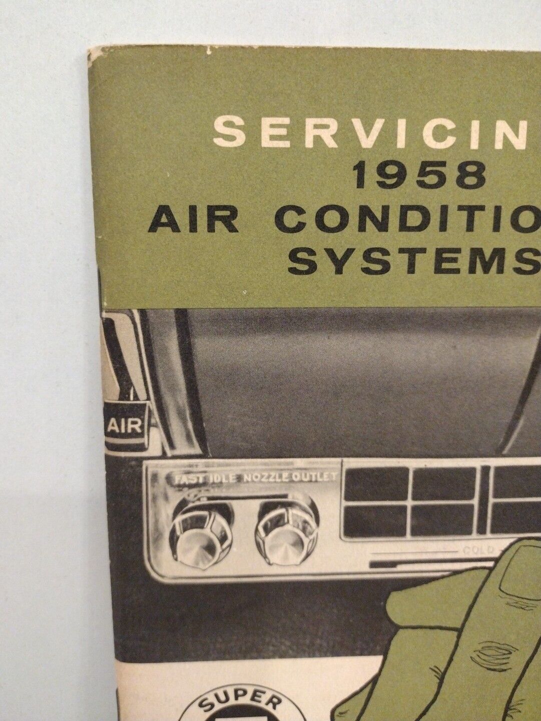 Authentic 1958 Chevrolet Servicing Air Condtioning Systems Repair Manual 