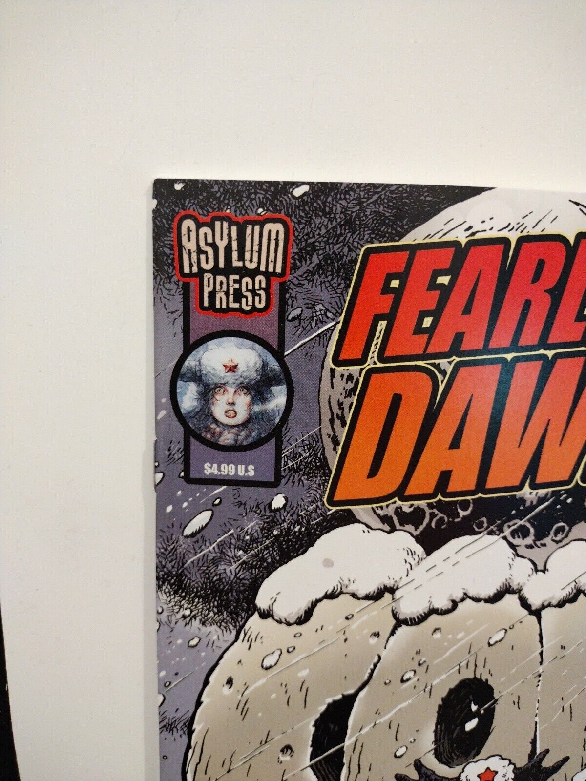 Fearless Dawn Cold #1 (2023) Asylum Press One-Shot Steve Mannion Cover B Variant