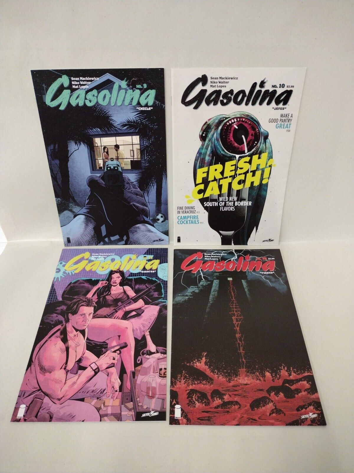 Gasolina (2019) Image Skybound Comic Set Complete Run #1-18 Mackiewicz Walter