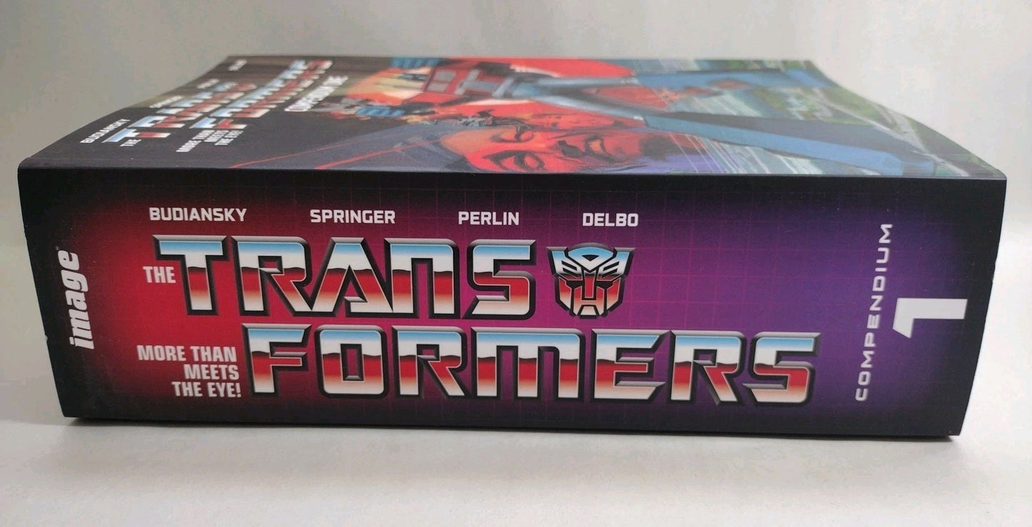 Transformers Compendium Vol 1 Image Comics 2025 Direct Market TPB Optimus Prime