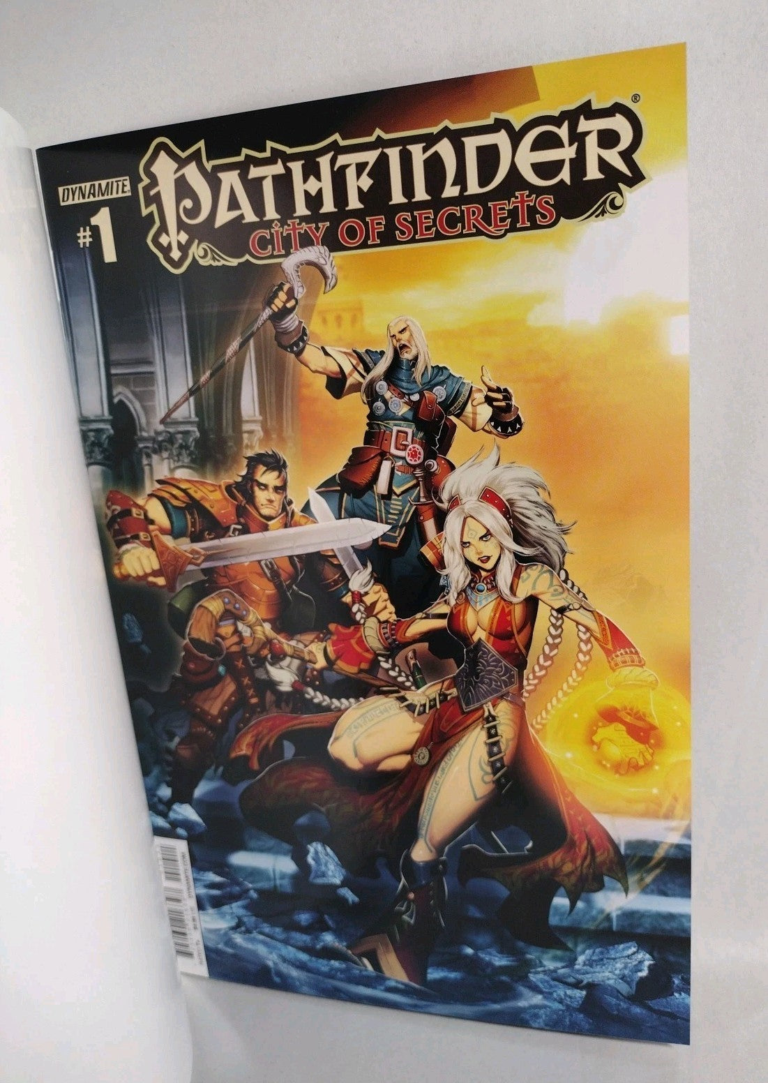 Pathfinder City Of Secrets #1 (2014) Dynamite Comic Blank Sketch Variant NM