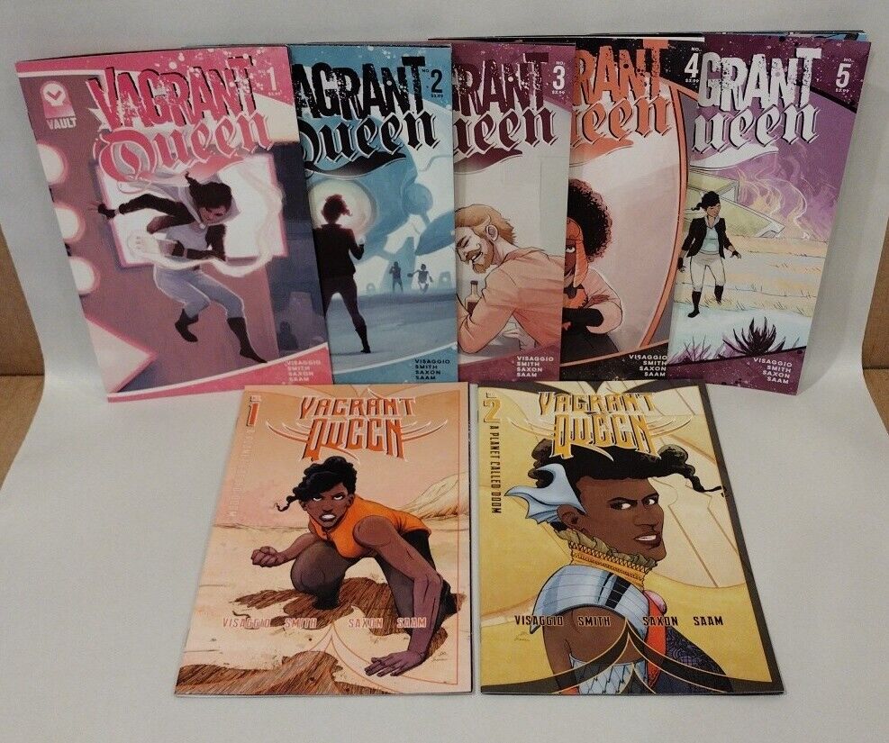 Vagrant Queen (2018) Vault Comic Lot Bezoar Of Kings #1 2 3 4 5 PCD (2020) #1 2