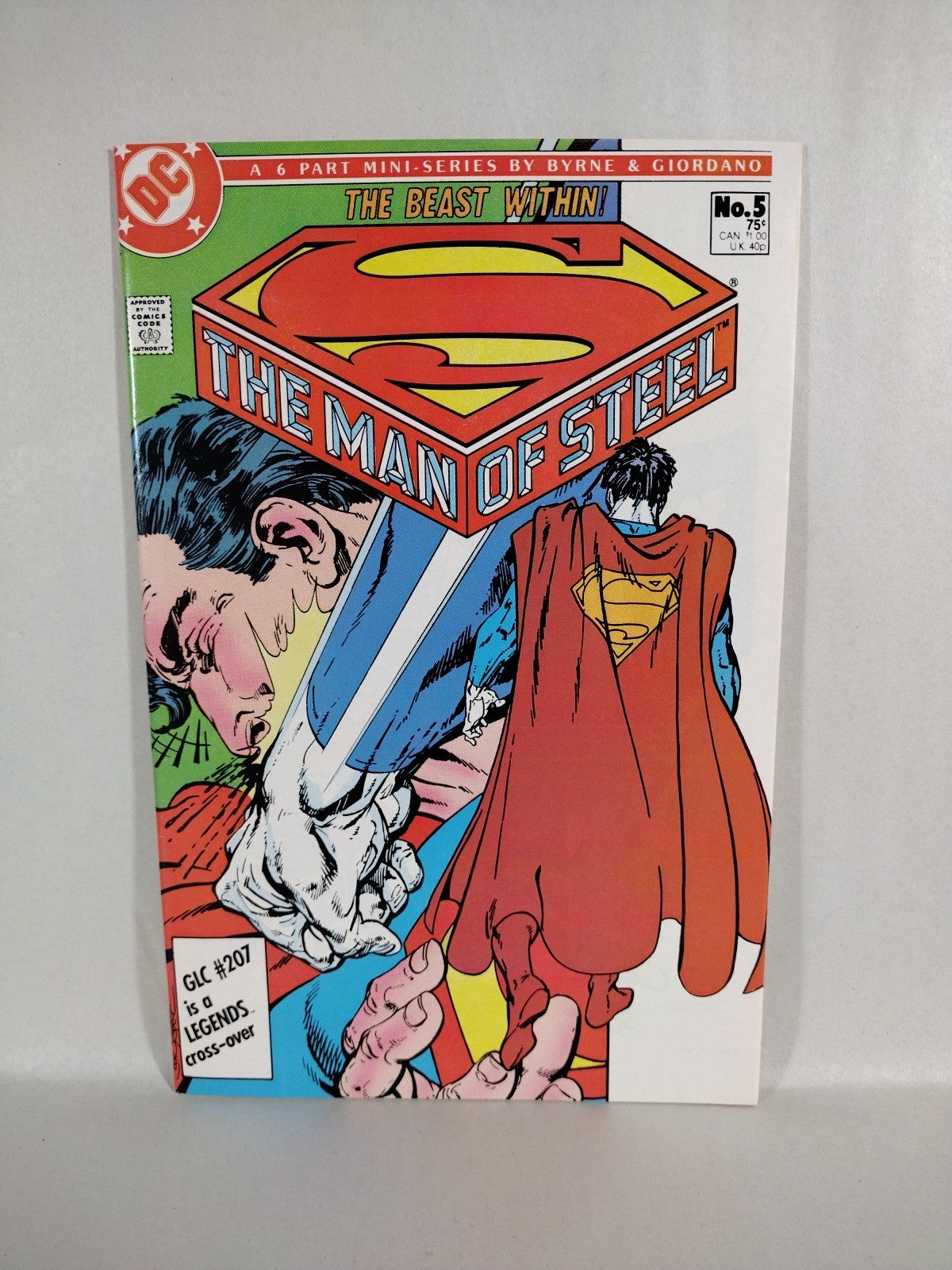 Superman Man Of Steel (1986) Complete John Bryne DC Comic Set #1-6 VF-NM