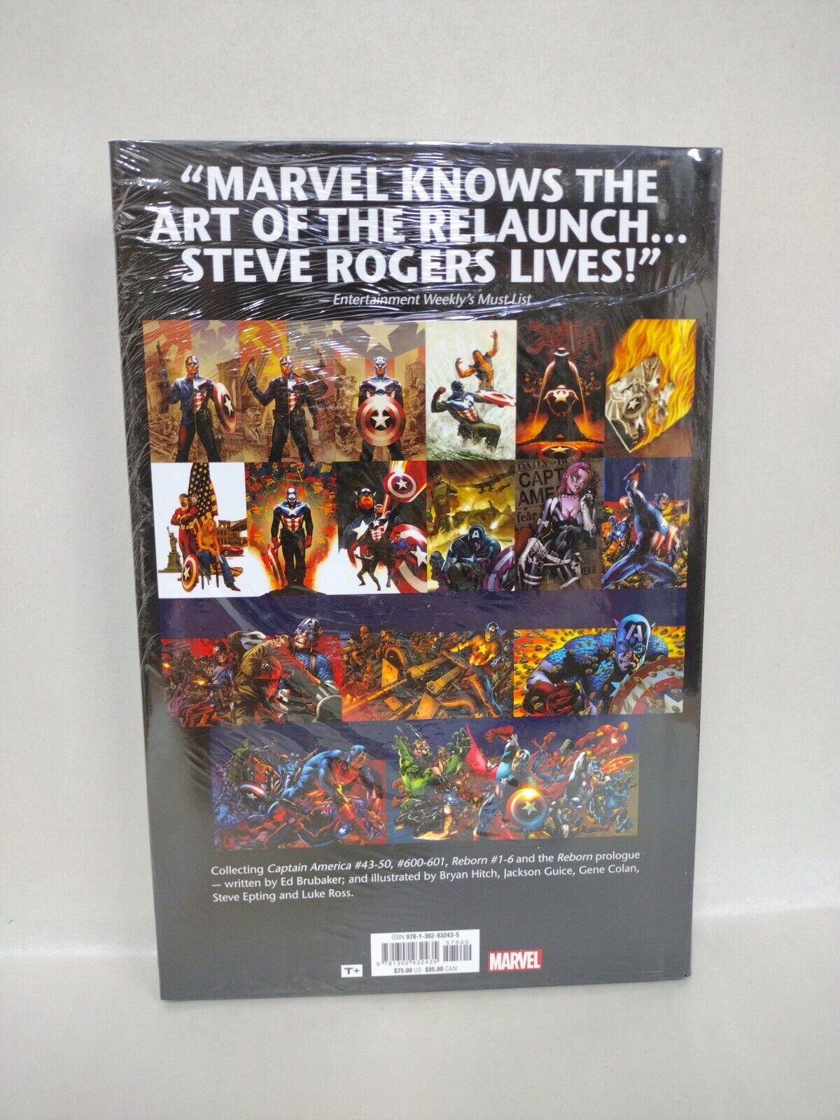 Captain America Lives Ed Brubaker Omnibus Marvel HC DM Variant Cover New Sealed