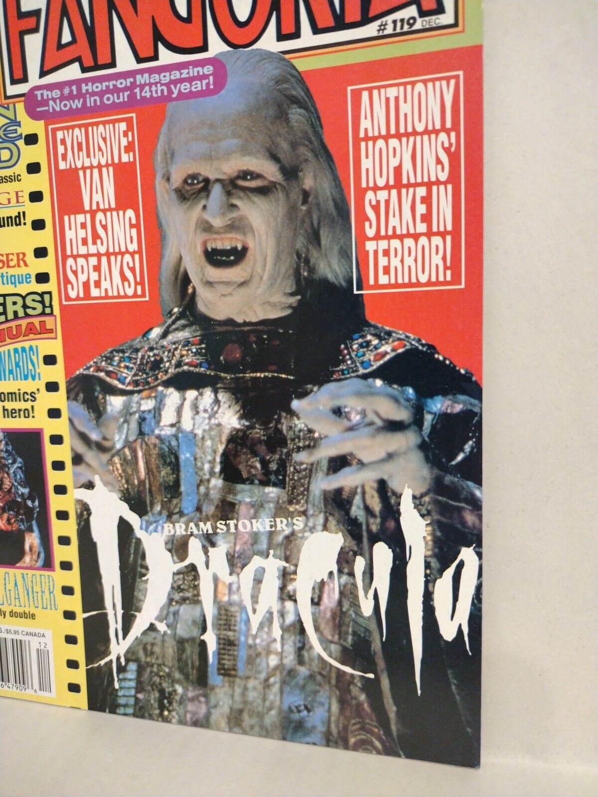 FANGORIA Magazine 119 (1992) Dracula Dawn Of The Dead Faust Signed Joe Tim Vigil