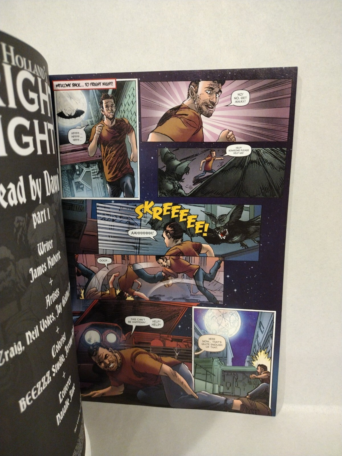 Tom Holland's Fright Night #1 (2021) Sketch Cover Variant W Original DCastr Art