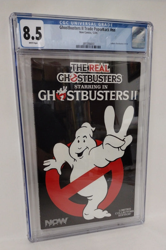 Real Ghostbusters II (1989) NOW Comics TPB CGC 8.5 Move Adaptation Rare