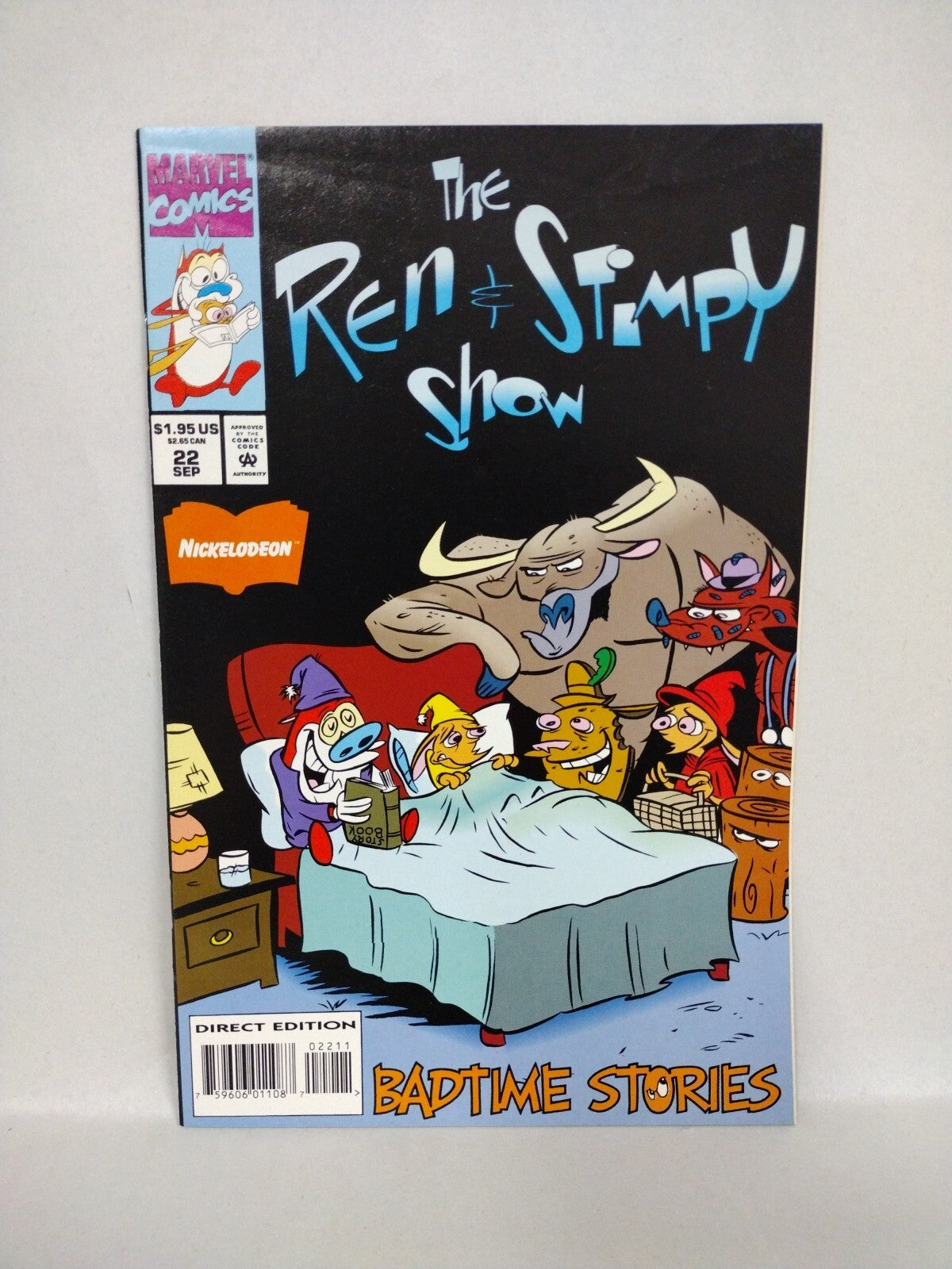 Ren And Stumpy Show Marvel Comic Lot Set #21 22 26 37 Special Four Swerks VF