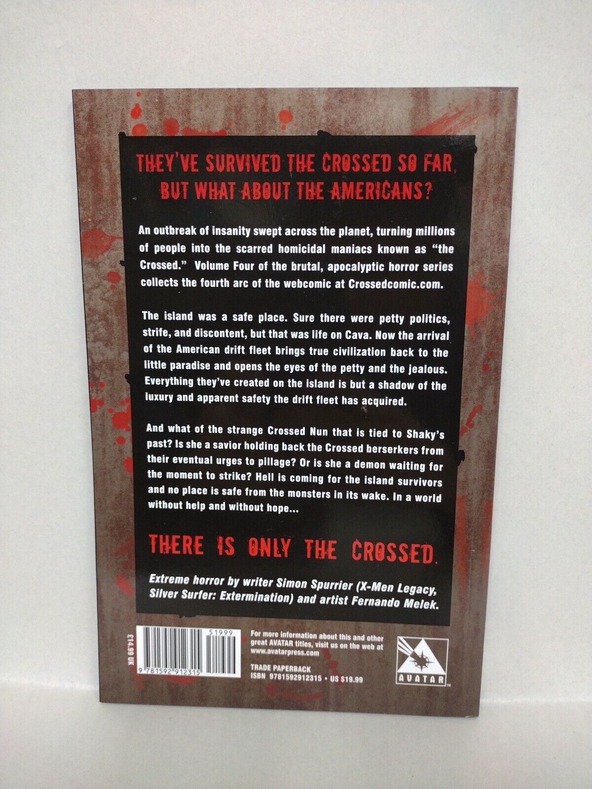 Crossed Wish You Were Here (2012) Complete Avatar Press TPB Set Vol 1 2 3 4 New