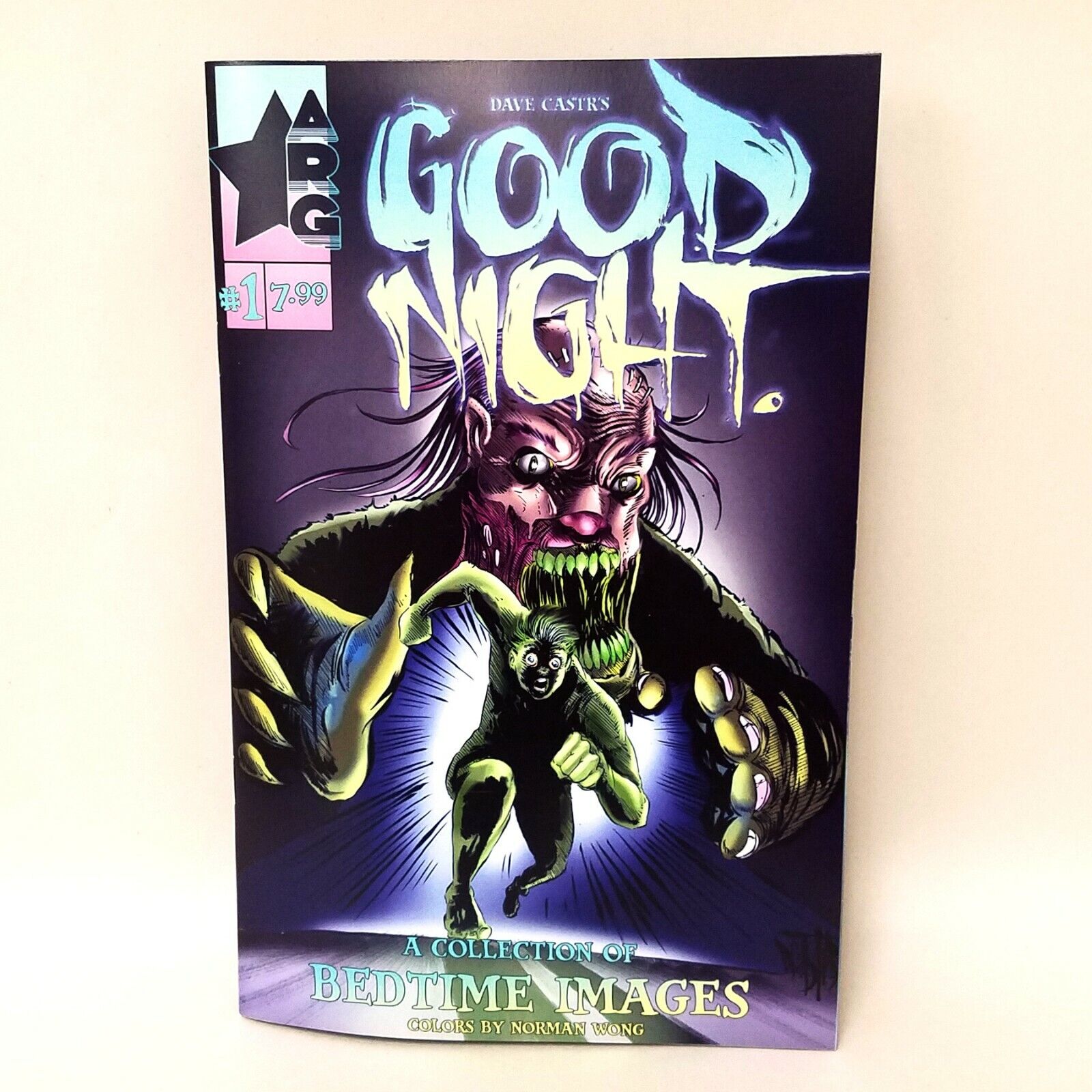 Dave Castr's Good Night Art Book & Signed Album Redemption Card