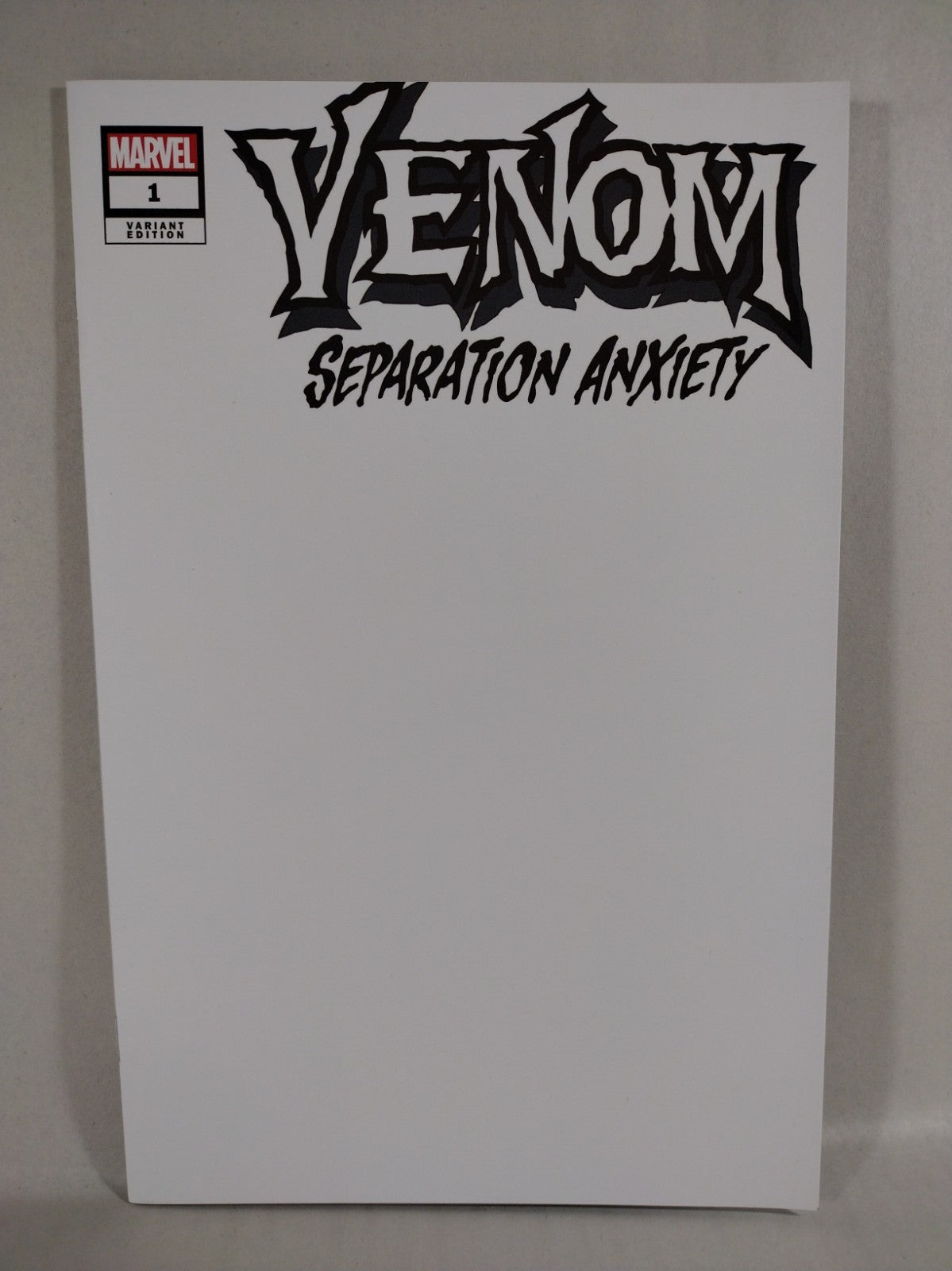 Venom Separation Anxiety #1 (2024) Marvel Blank Sketch Cover Variant New NM
