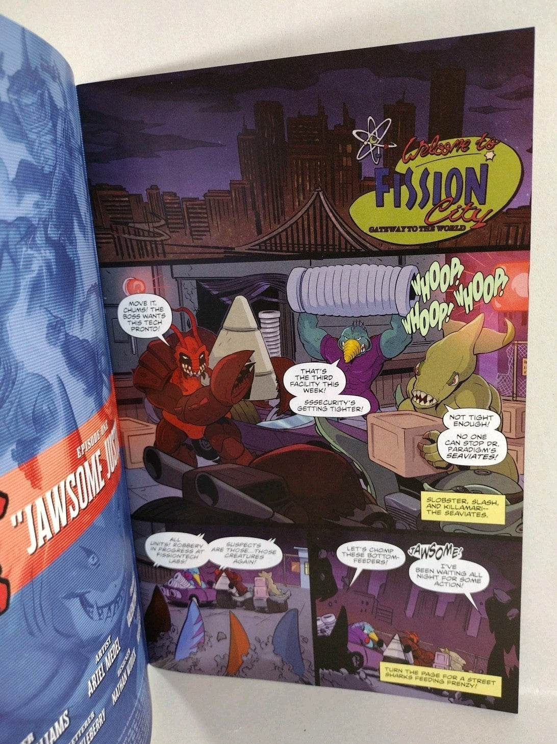 Street Sharks 1 IDW 2025 Comic Sketch Cover Var W Original DCastr Ripster Art