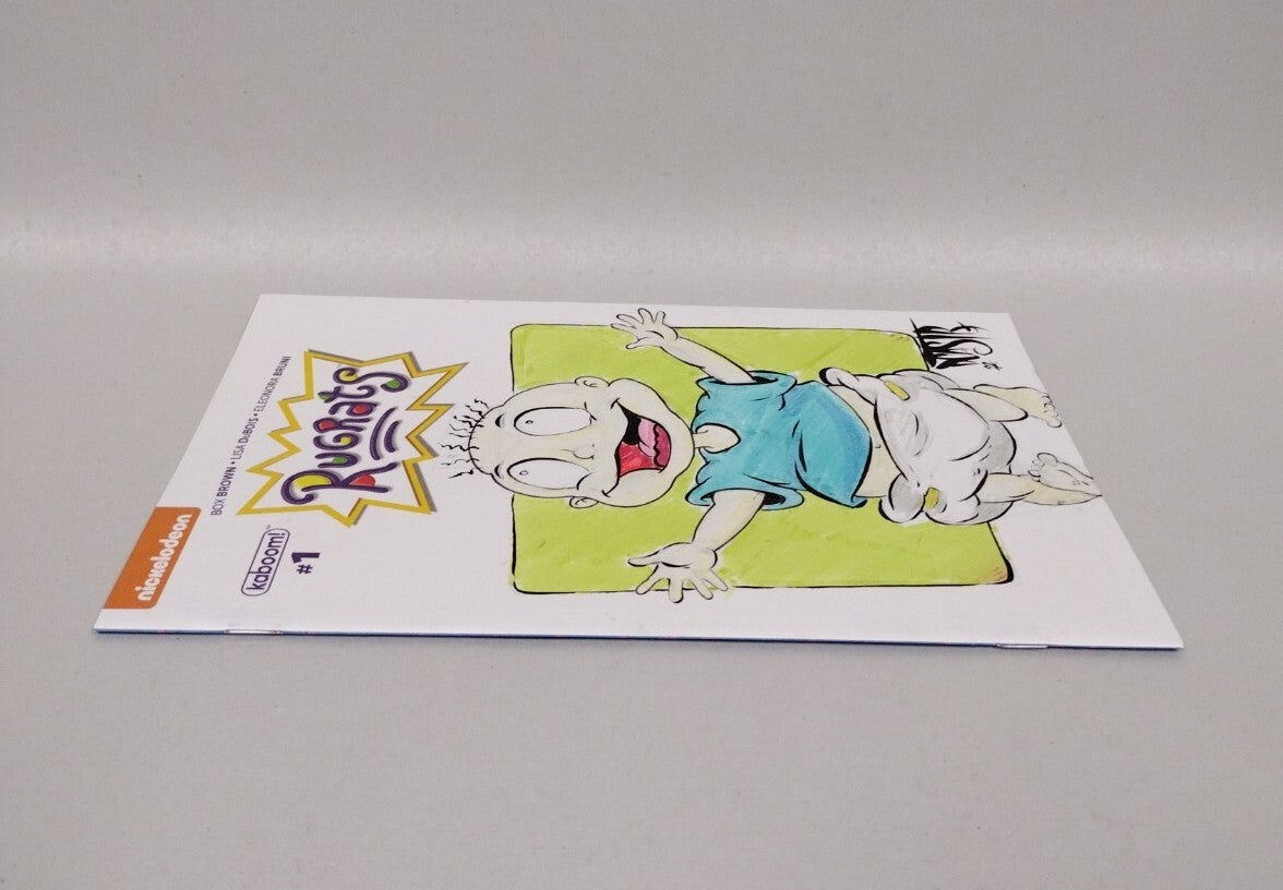 RUGRATS #1 (2017) Boom Studios Sketch Cover Variant Comic W Original DCastr Art