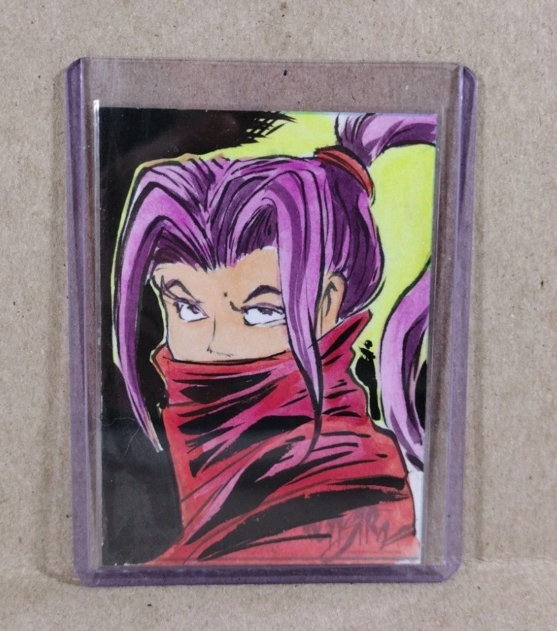Dave Castr Crusin (2025) OAC Sketch Card W Original Marvel Psylocke Art 