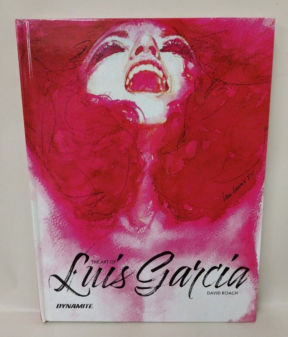 Art of Luis Garcia Hardcover (2021) Dynamite Entertainment Vampirella - New