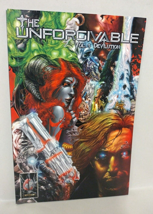 Unforgivable Vol 1 (2010) Devilution TPB Brain Machine Horror Comic Rare