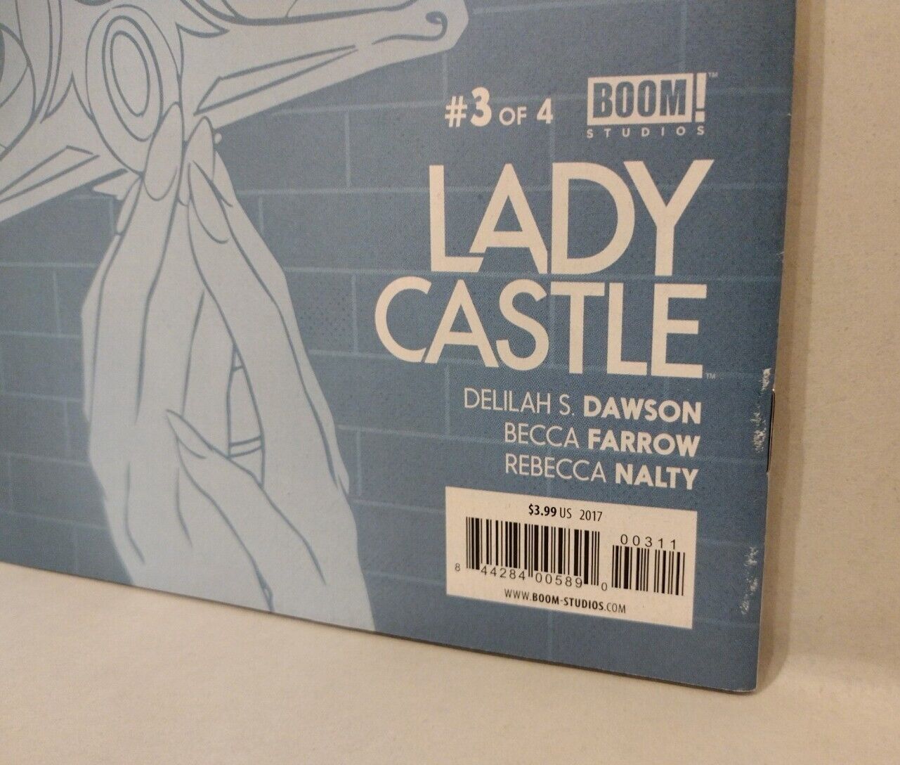 Lady Castle (2017) Boom Studios Complete Comic Set #1 2 3 4 Delilah Dawson NM