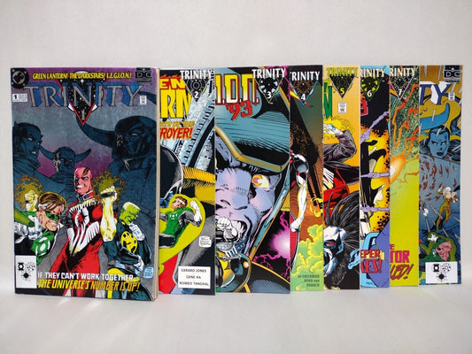 Trinity (1993) Complete DC Comic Story Arc Pt 1-8 Green Lantern Darkstars Legion