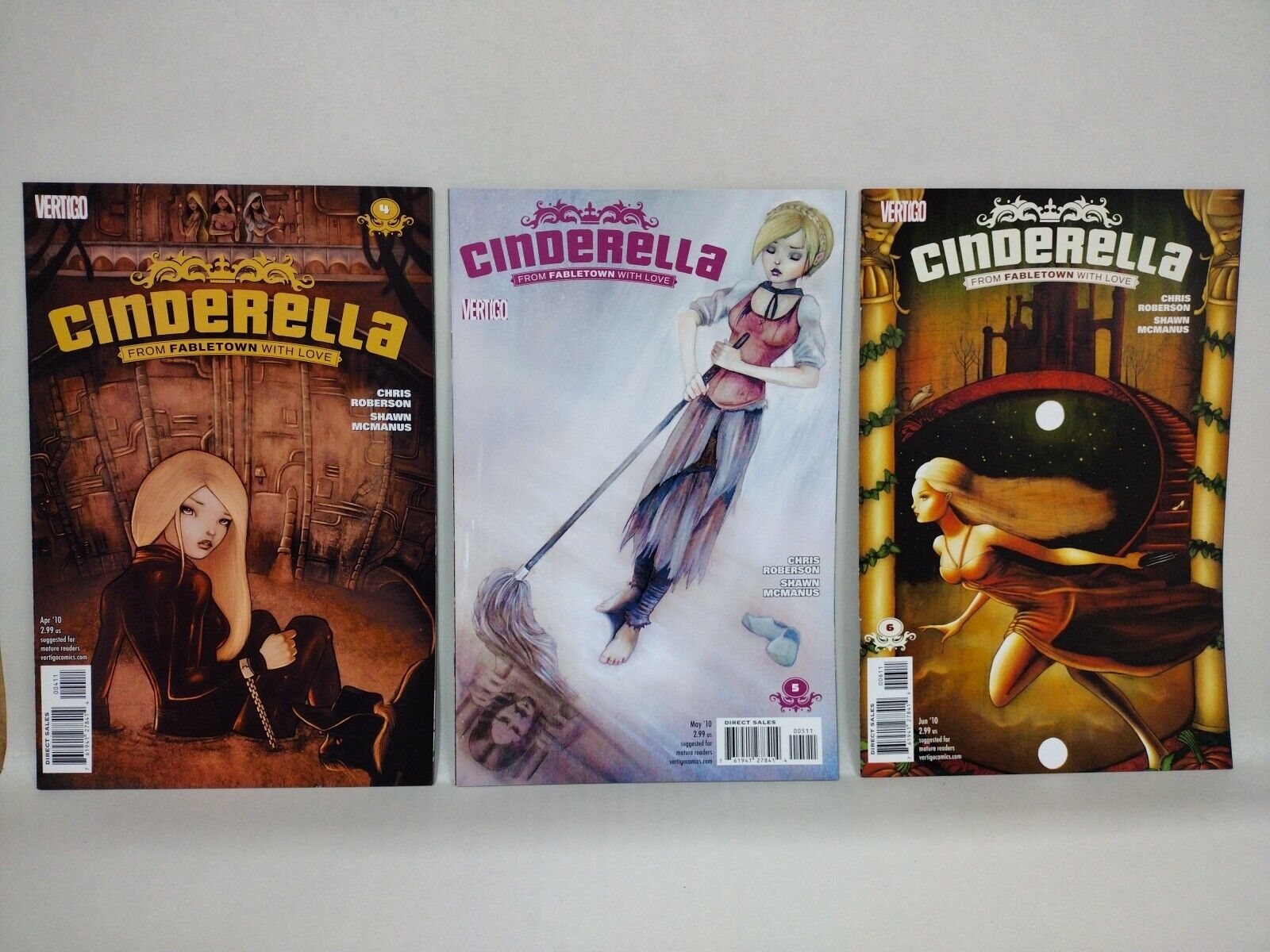 Cinderella Complete Vertigo Fables Are Forever & Fabletown With Love Comic Sets