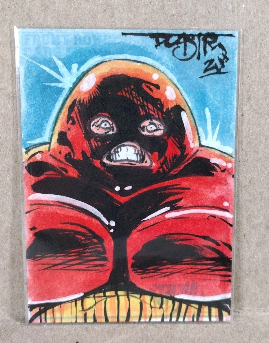 DCastr 2025 Front Row Card Show Exclusive Sketch Card W Original Juggernaut Art
