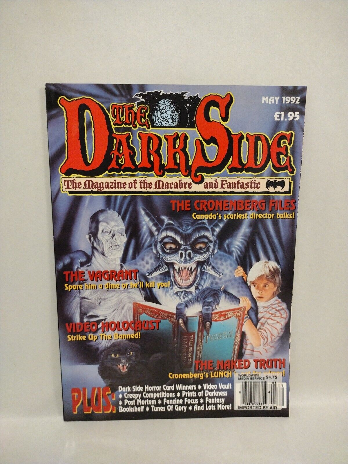 Dark Side Magazine #20 (1992) David Cronenberg Movie Index Naked Lunch Horror