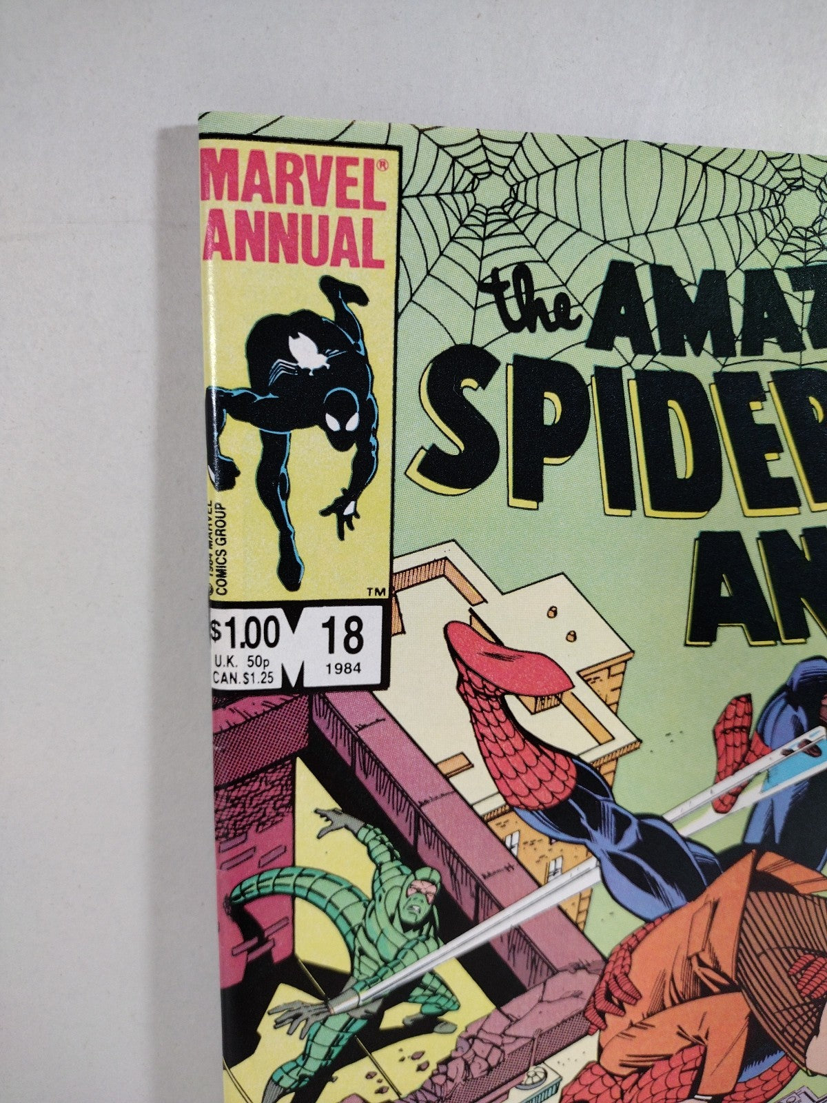 Spider-Man Annual (1983) Marvel Comic Lot Set #17 18 Scorpion VF