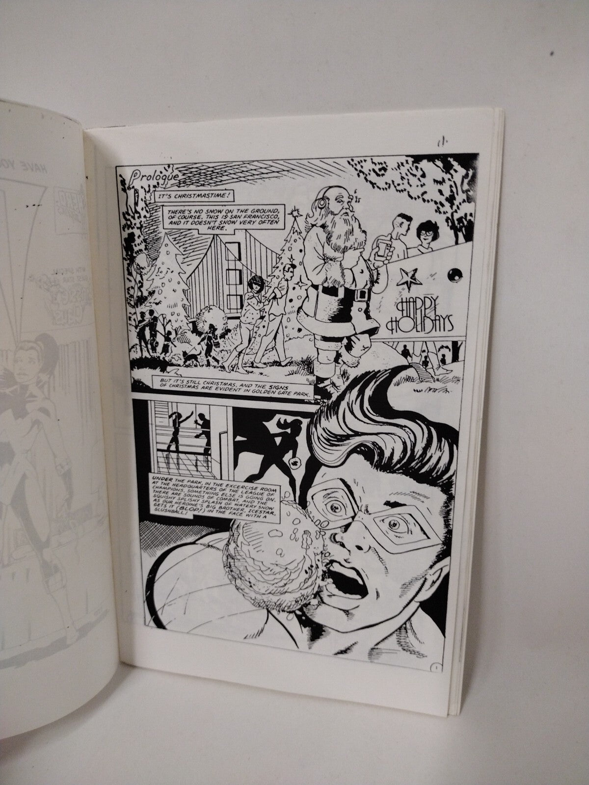 Icicle #1 (1993) Preview Hero Graphics Production Ashcan Comic Lou Manna