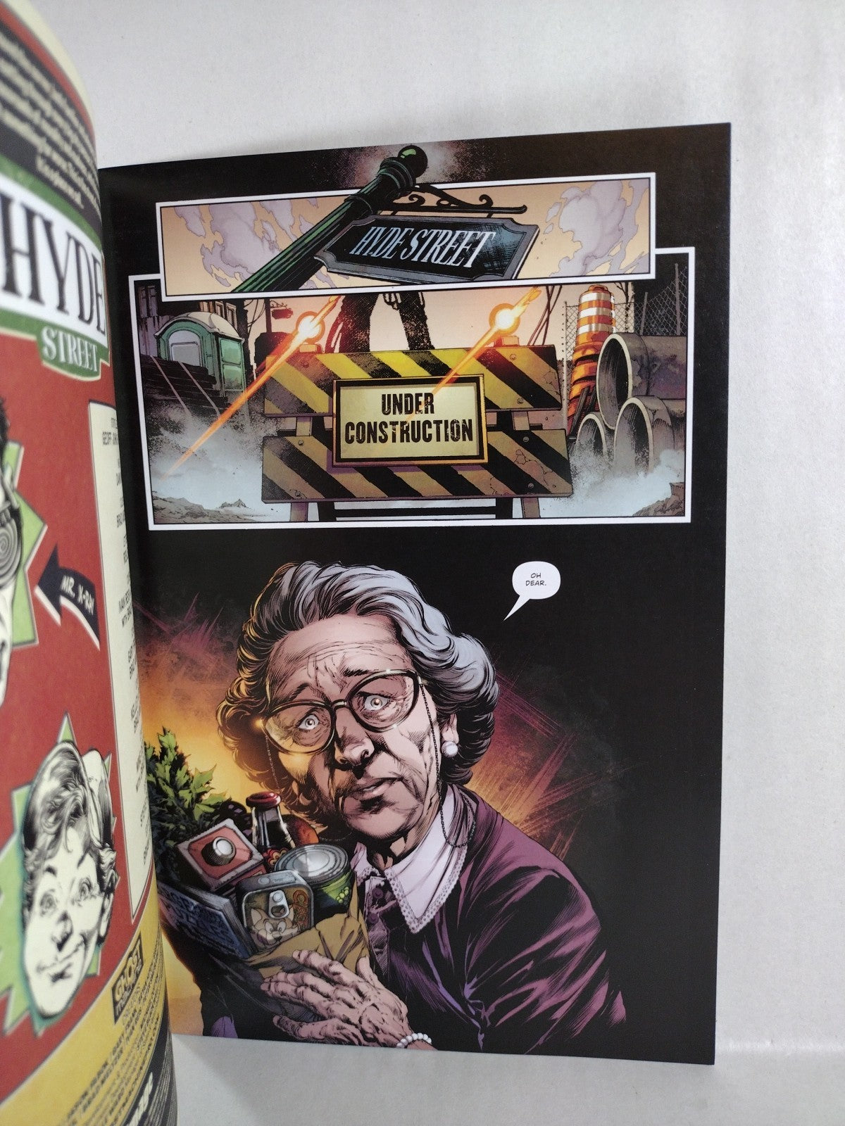 Hyde Street #1 (2024) Ghost Machine Sketch Cover Var Comic W Original DCastr Art