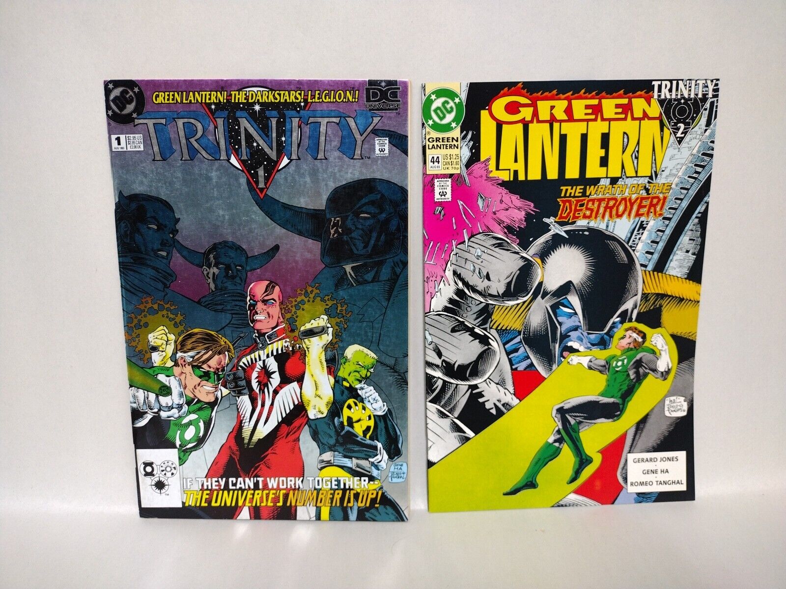 Trinity (1993) Complete DC Comic Story Arc Pt 1-8 Green Lantern Darkstars Legion