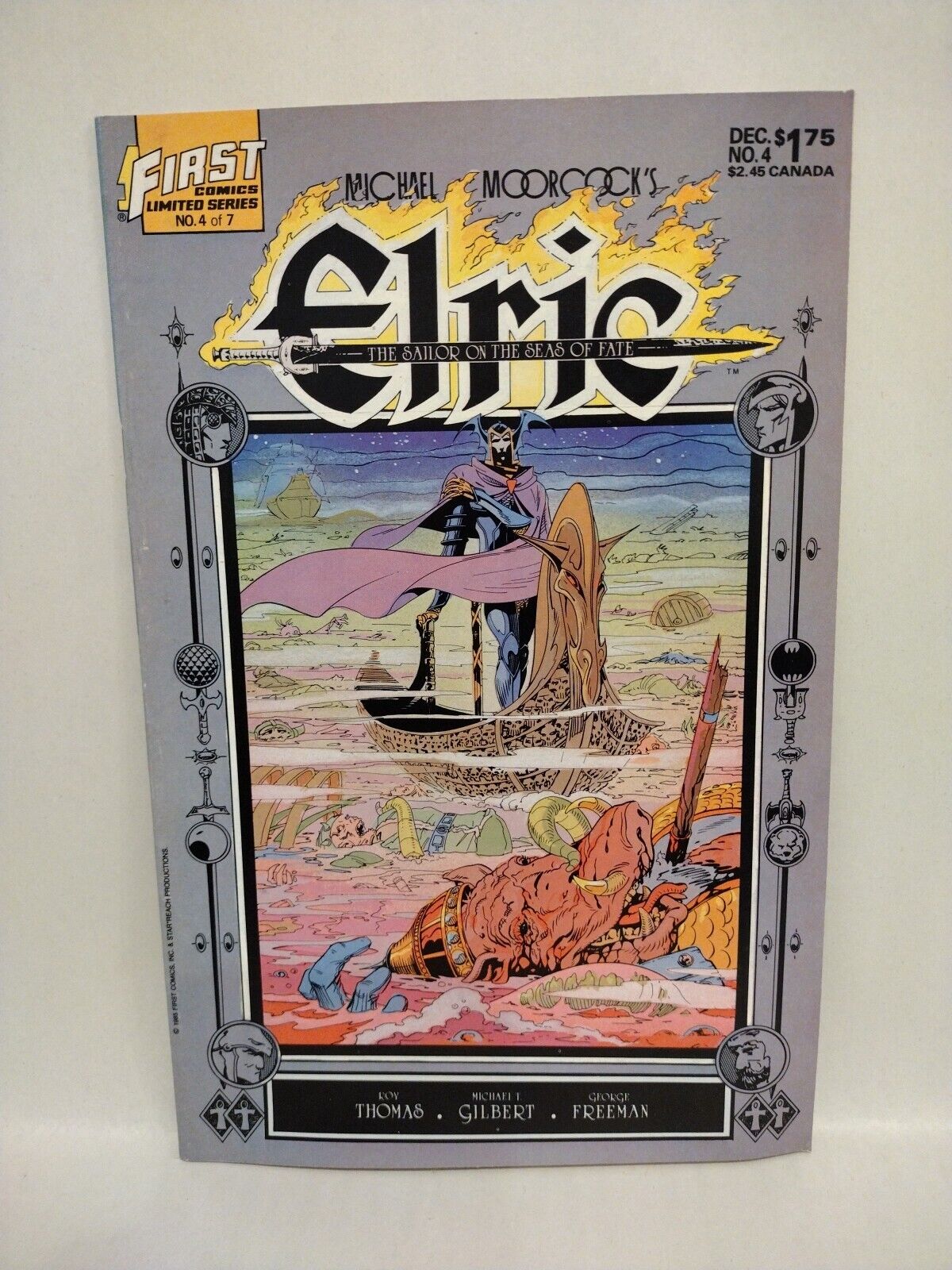 Elric The Sailor Of The Seas Of Fate (1985) Complete First Comic Set #1-7