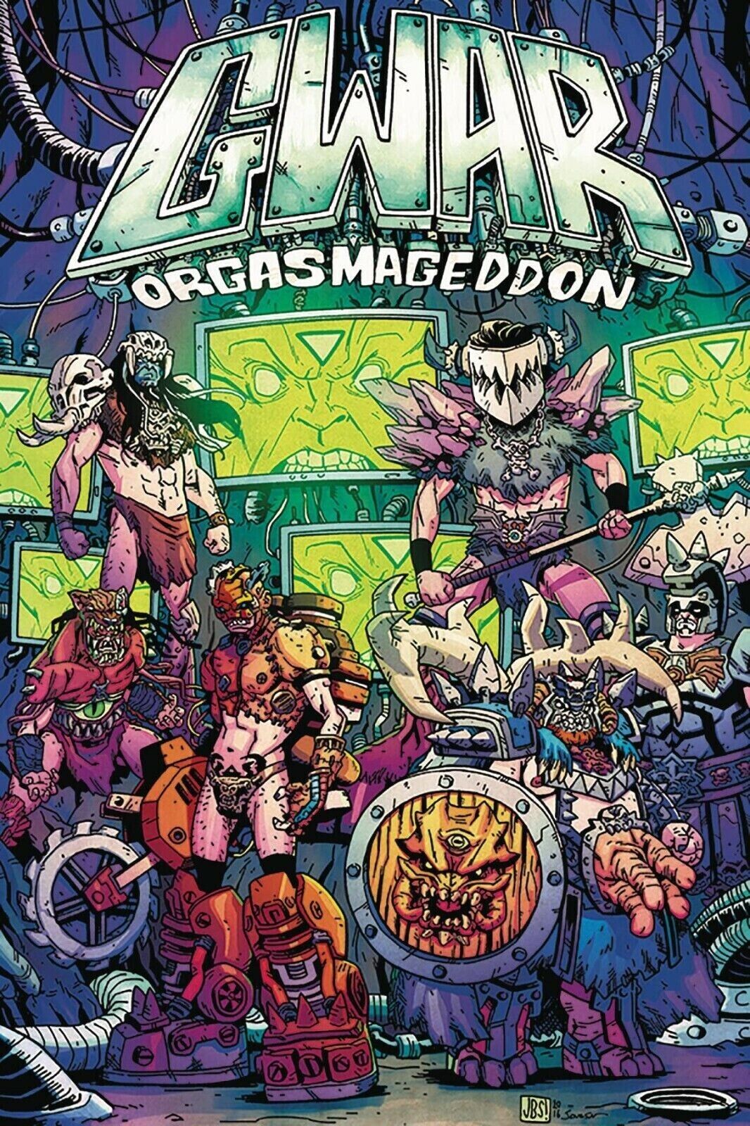 Gwar Orgasmageddon TPB dynamite ( Brand New )