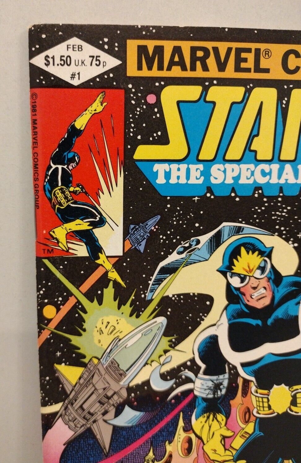 Star-Lord Special Edition #1 (1982) Marvel Comic Color Ed Origin Issue 