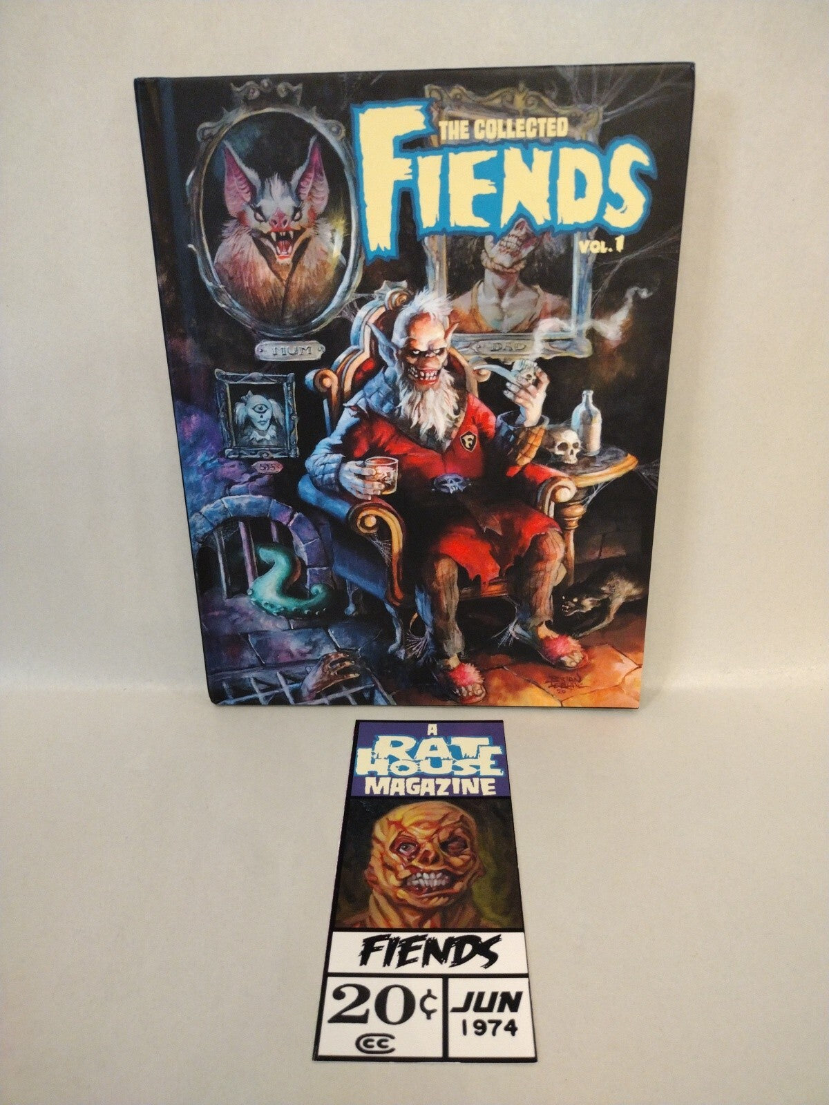 Tim Tyler's FIENDS Vol 1 (2020) Hardcover Signed Edition W Bookplate Monsters