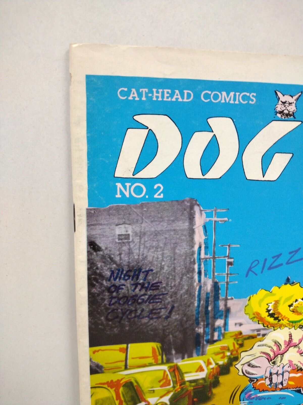 Dog Boy (1983) Cat Head Comic Lot Set #1 2 Steve Lafler Underground Comix