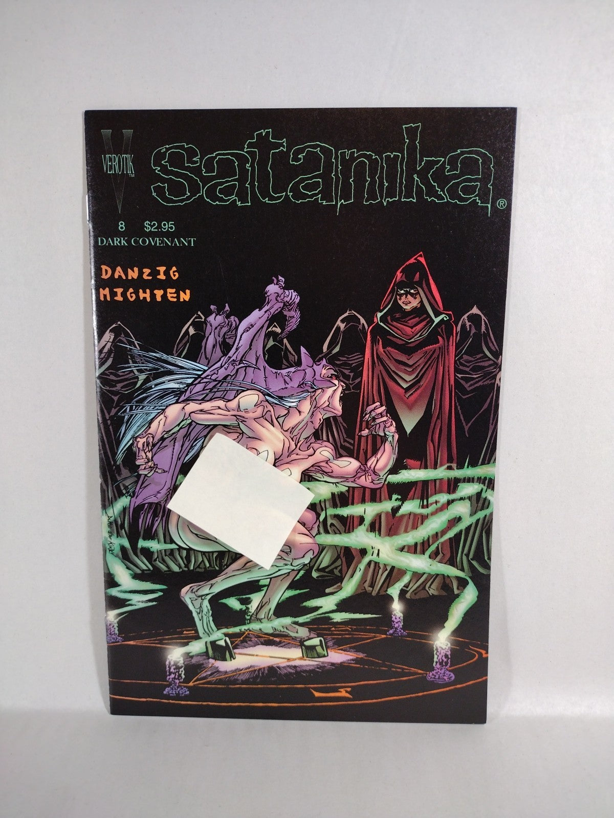 Satanika (1996) Verotik Vol 2 Comic Lot Set #0 1 3 4 5 8 X Illustrations 1 VF-NM